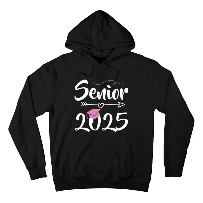 Senior 2025 Pink Tassel Class Of 2025 Graduate Graduation Hoodie