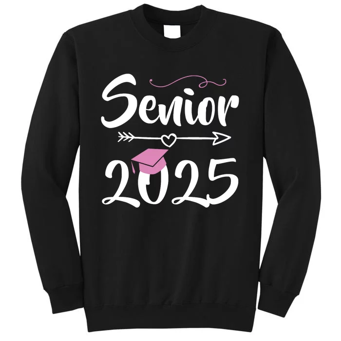 Senior 2025 Pink Tassel Class Of 2025 Graduate Graduation Sweatshirt