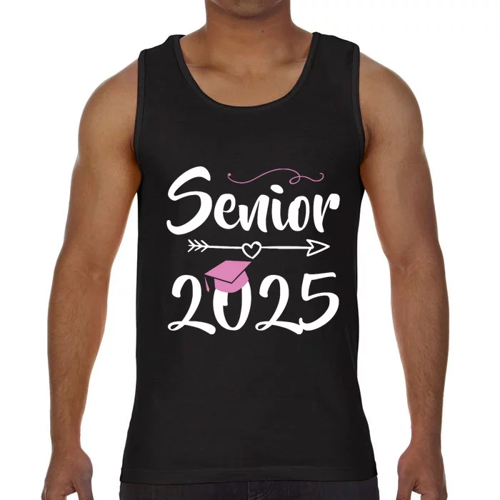 Senior 2025 Pink Tassel Class Of 2025 Graduate Graduation Comfort Colors® Tank Top