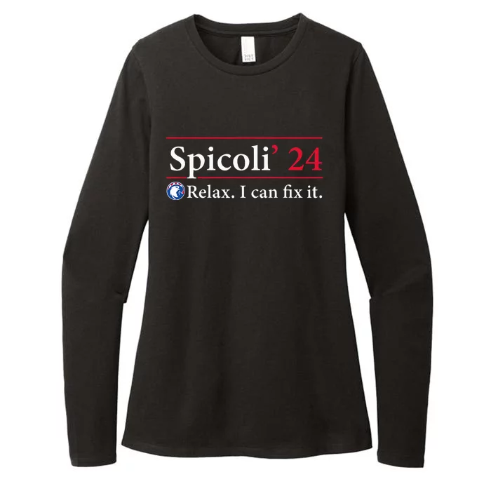 Spicoli 24 Relax I Can Fix It Spicoli 2024 Womens CVC Long Sleeve Shirt