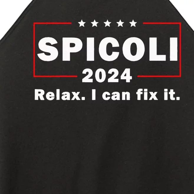 Spicoli 2024 Relax I Can Fix It Women’s Perfect Tri Rocker Tank