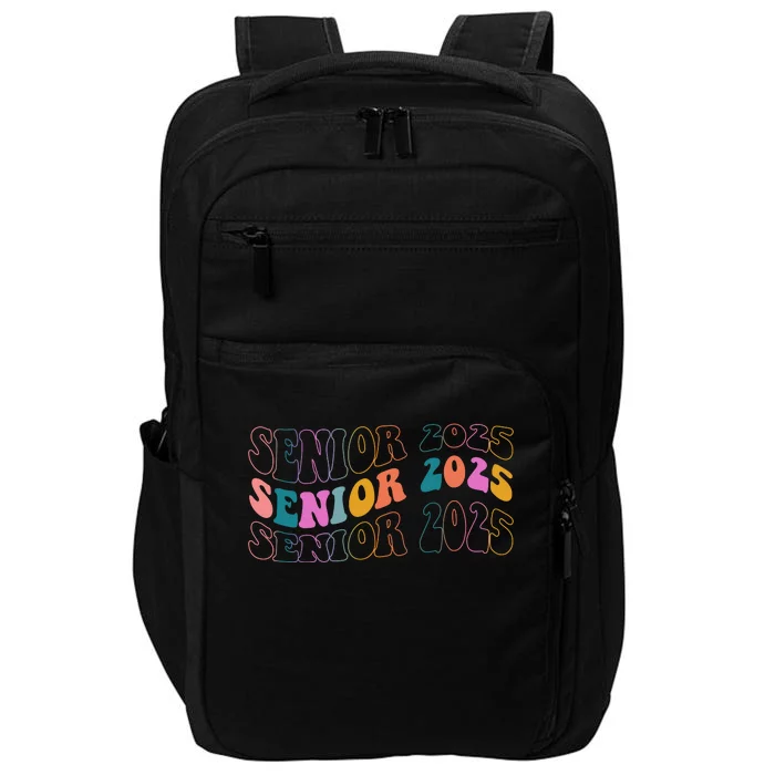 Senior 2025 Retro Class Of 2025 Seniors Graduation Impact Tech Backpack