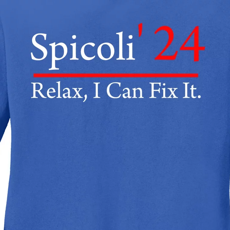 Spicoli 2024 Relax I Can Fix It Ladies Long Sleeve Shirt