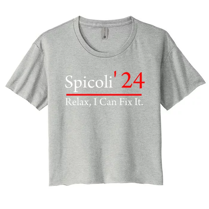 Spicoli 2024 Relax I Can Fix It Women's Crop Top Tee