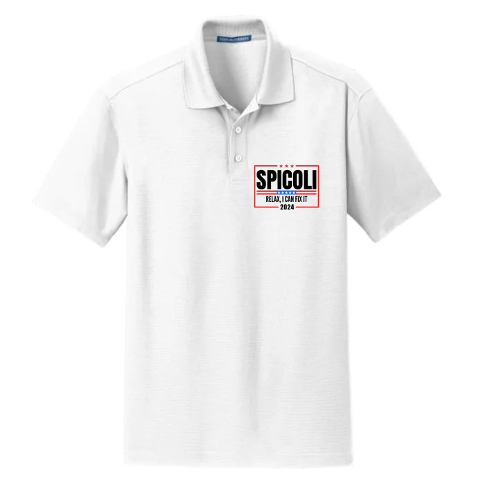 Spicoli 2024 Relax I Can Fix It Dry Zone Grid Performance Polo