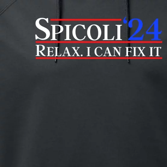 Spicoli 2024 Relax I Can Fix It Performance Fleece Hoodie