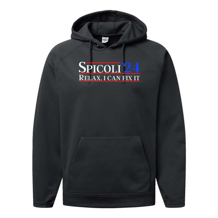 Spicoli 2024 Relax I Can Fix It Performance Fleece Hoodie