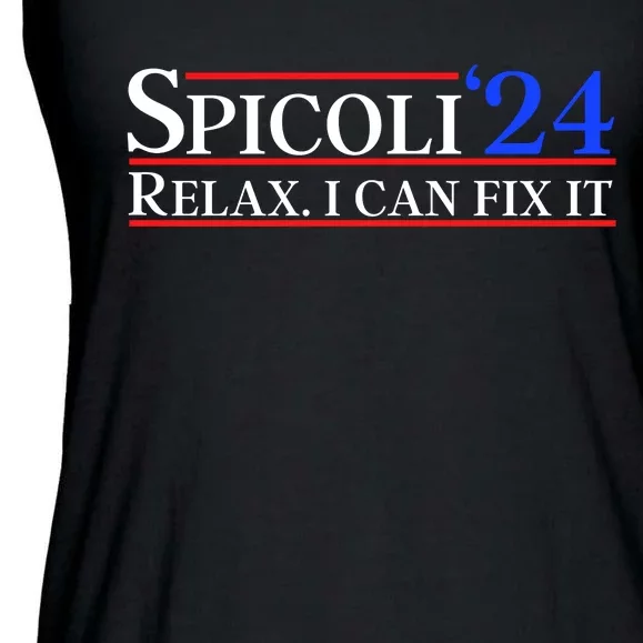 Spicoli 2024 Relax I Can Fix It Ladies Essential Flowy Tank