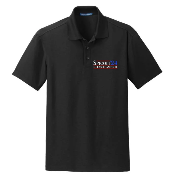 Spicoli 2024 Relax I Can Fix It Dry Zone Grid Performance Polo