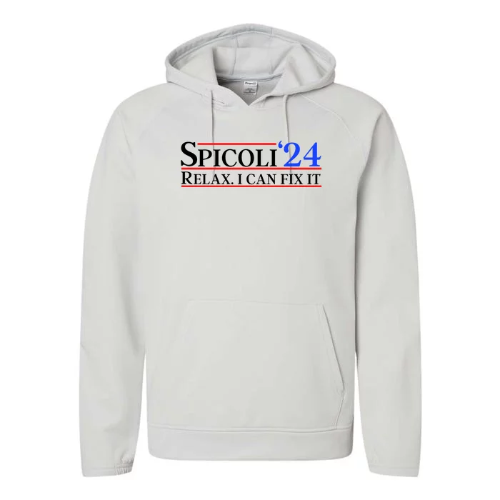 Spicoli 2024 Relax I Can Fix It Performance Fleece Hoodie