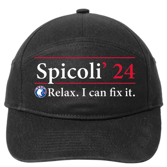 Spicoli 24 Relax I Can Fix It Funny Spicoli Vintage 2024 7-Panel Snapback Hat