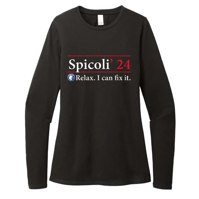 Spicoli 24 Relax I Can Fix It Funny Spicoli Vintage 2024 Womens CVC Long Sleeve Shirt