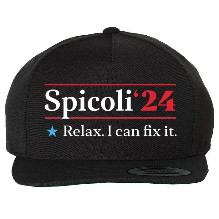 Spicoli 2024 Relax I Can Fix It Wool Snapback Cap