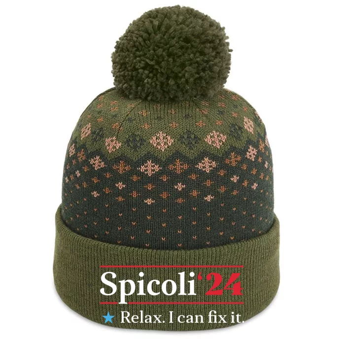 Spicoli 2024 Relax I Can Fix It The Baniff Cuffed Pom Beanie