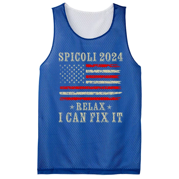 Spicoli 2024 Relax I Can Fix It Mesh Reversible Basketball Jersey Tank