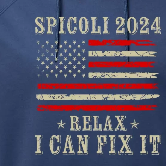 Spicoli 2024 Relax I Can Fix It Performance Fleece Hoodie