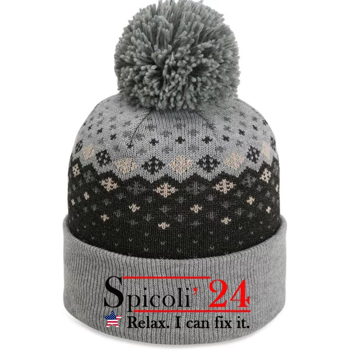 Spicoli 2024 Relax I Can Fix It The Baniff Cuffed Pom Beanie