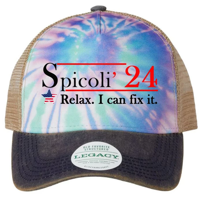 Spicoli 2024 Relax I Can Fix It Legacy Tie Dye Trucker Hat