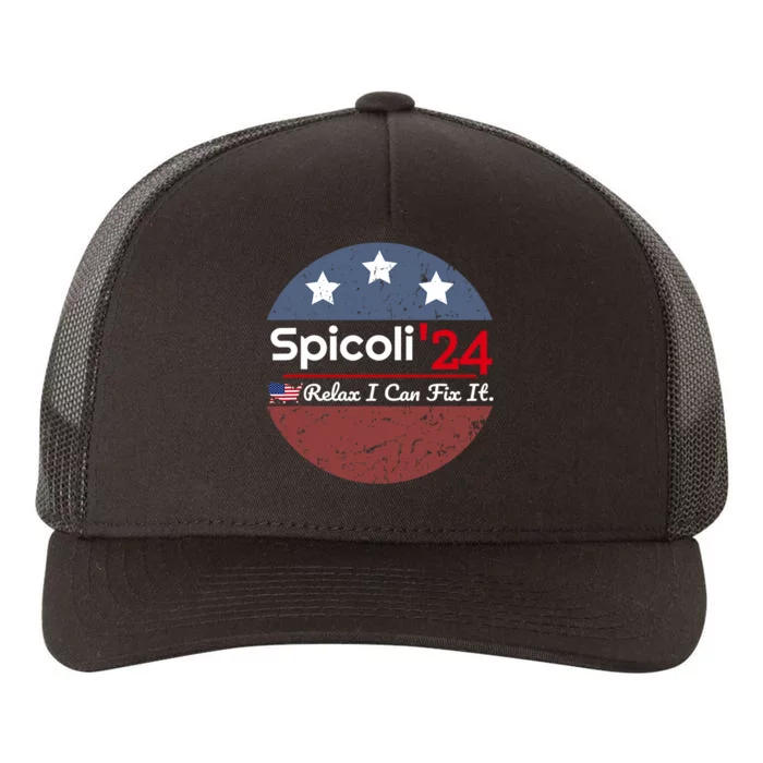 Spicoli 24 Relax I Can Fix It Yupoong Adult 5-Panel Trucker Hat