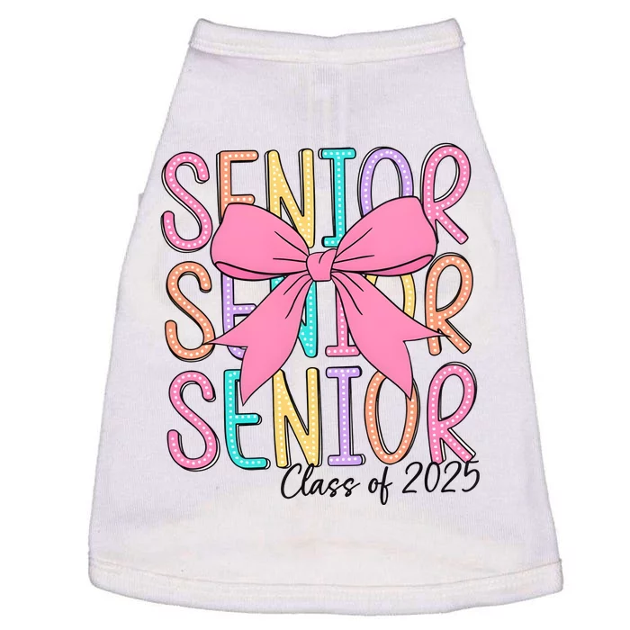 Senior 2025 Retro Graduation Class Of 2025 Doggie Tank