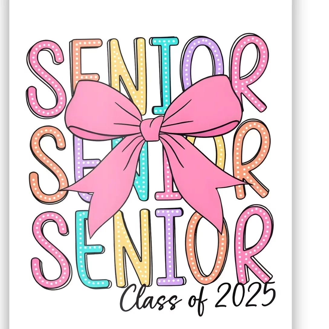 Senior 2025 Retro Graduation Class Of 2025 Poster