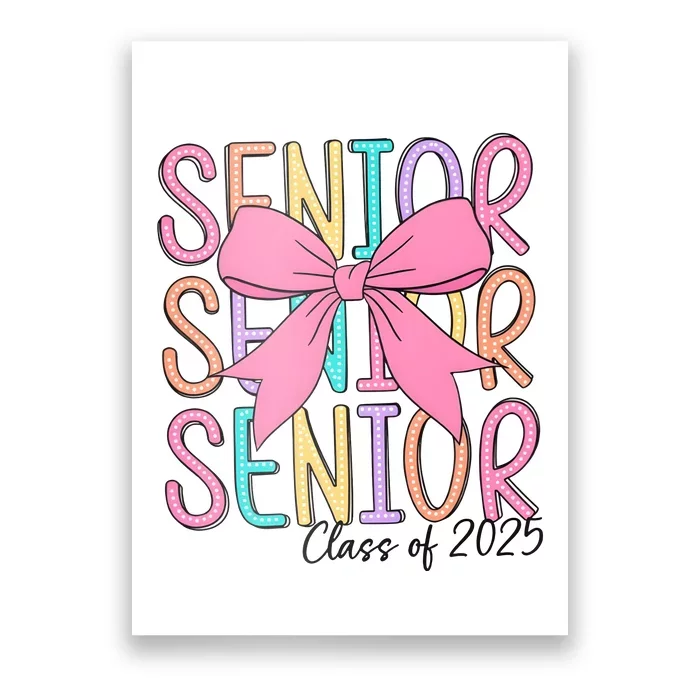 Senior 2025 Retro Graduation Class Of 2025 Poster