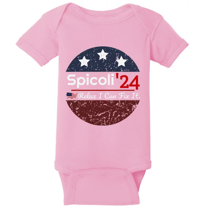 Spicoli 24 Relax I Can Fix It Baby Bodysuit