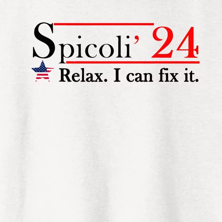 Spicoli 2024 Relax I Can Fix It Women's Crop Top Tee