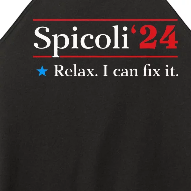 Spicoli 2024 Relax I Can Fix It Women’s Perfect Tri Rocker Tank