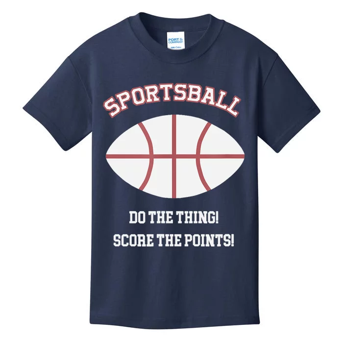 Teeshirtpalace Go Sportsball! Do The Thing Win The Points Funny Sports Long Sleeve Shirt