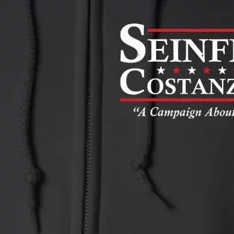 Seinfeldcostanza 24 Full Zip Hoodie