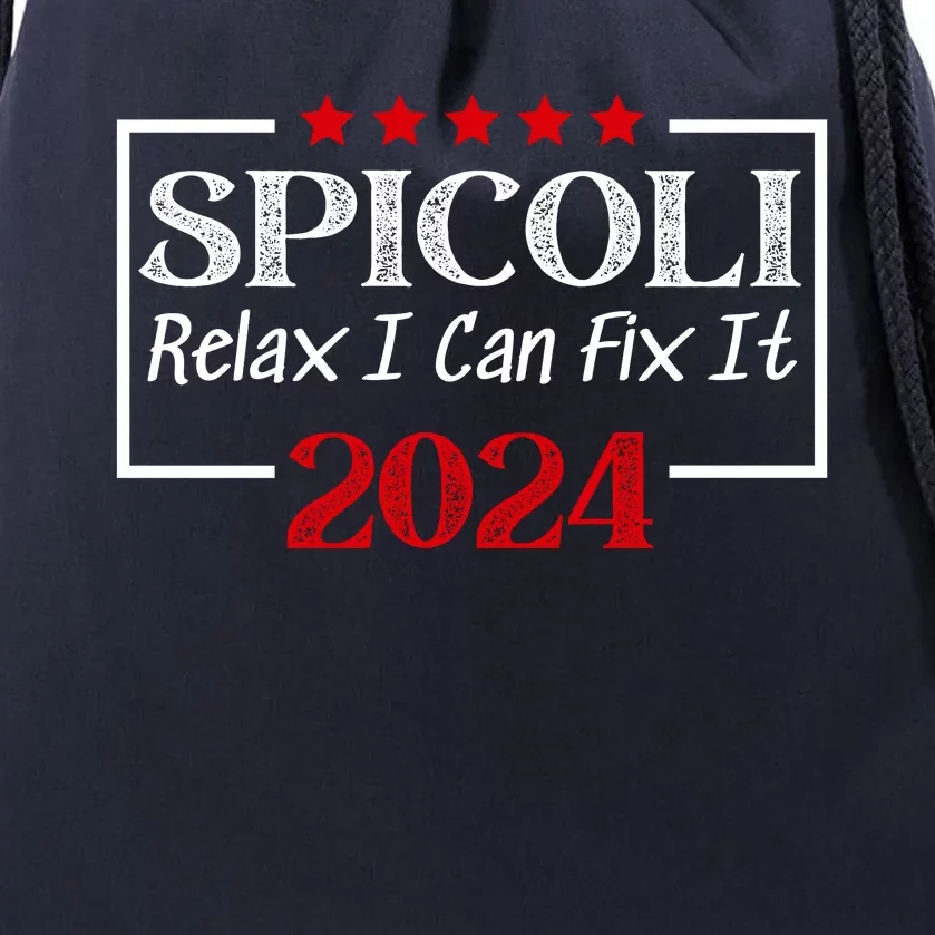 Spicoli 24, Spicoli 2024 Relax I Can Fix It Drawstring Bag