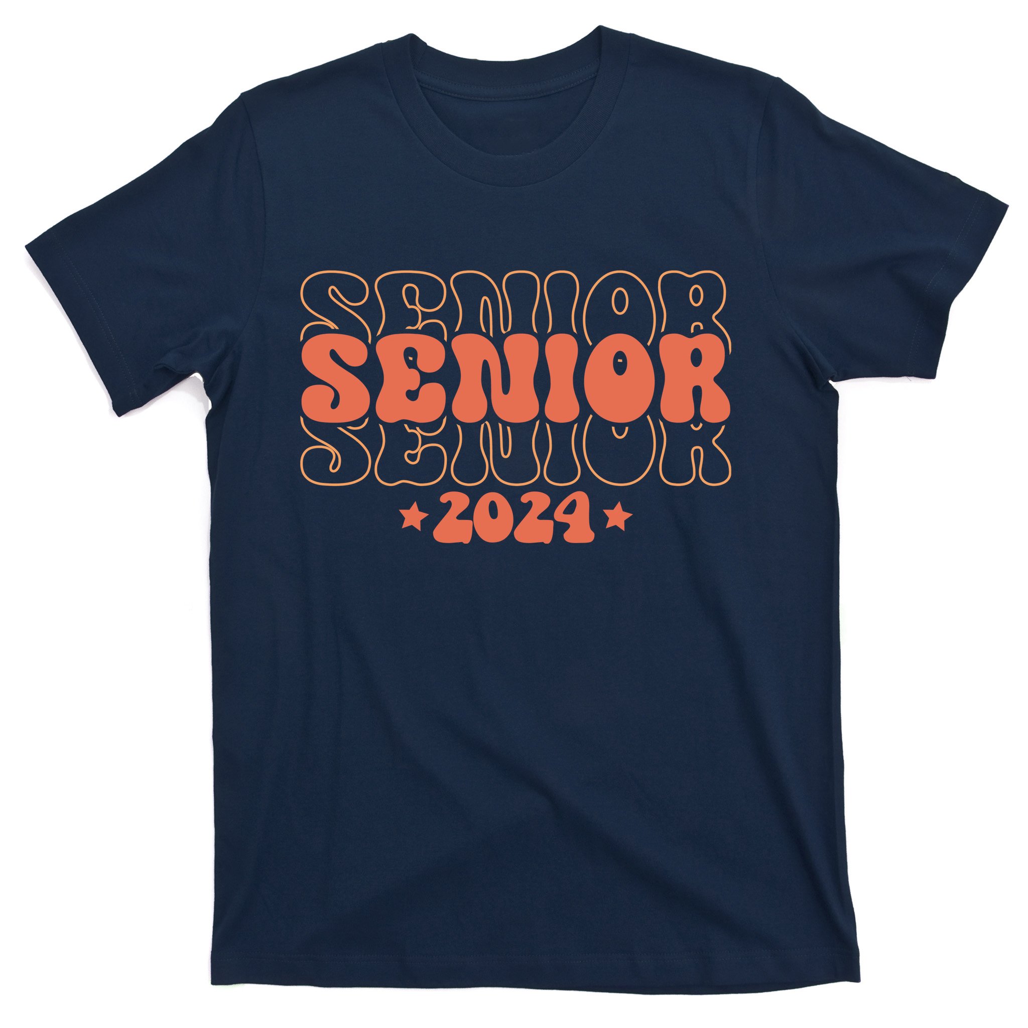 Senior 2024 School Graduate Graduation Class Of 24 T-Shirt | TeeShirtPalace