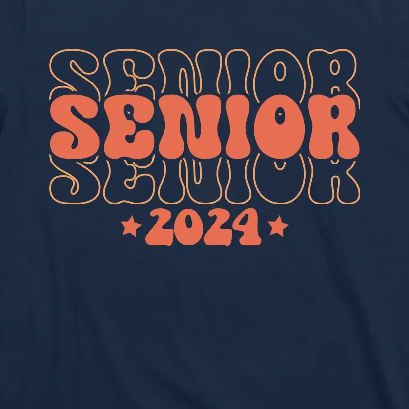 Senior 2024 School Graduate Graduation Class Of 24 T-Shirt