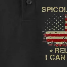 Spicoli 2024 Spicoli For President Relax I Can Fix It Dry Zone Grid Performance Polo