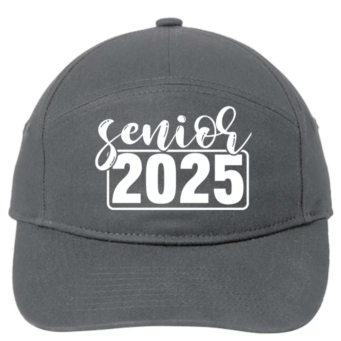 Senior 2025 7-Panel Snapback Hat