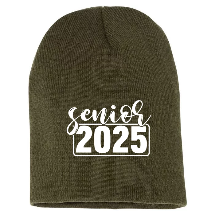 Senior 2025 Short Acrylic Beanie