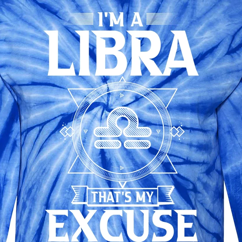 September 23 To October 23 Birthday Libra Zodiac Sign Great Gift Tie-Dye Long Sleeve Shirt