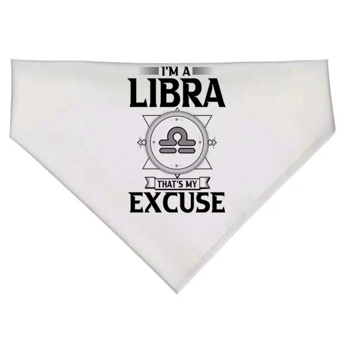 September 23 To October 23 Birthday Libra Zodiac Sign Gift USA-Made Doggie Bandana