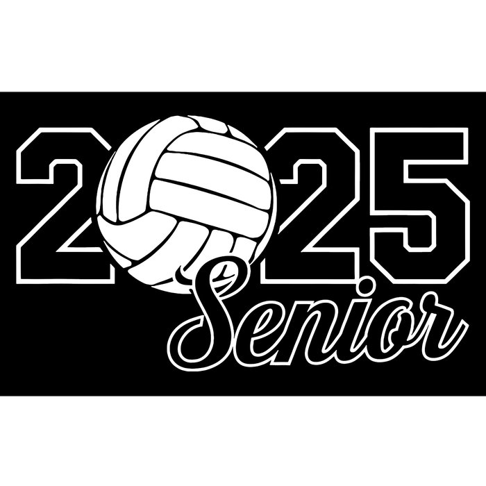 Senior 2025 Volleyball Mom High School Graduation Outfit Pro Bumper Sticker