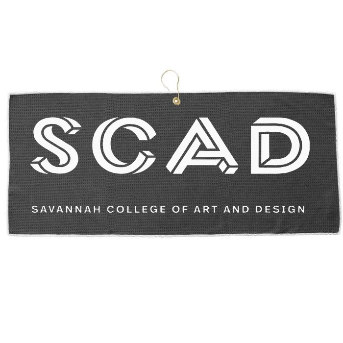 Scad 3d M.C. Escher Style College Large Microfiber Waffle Golf Towel