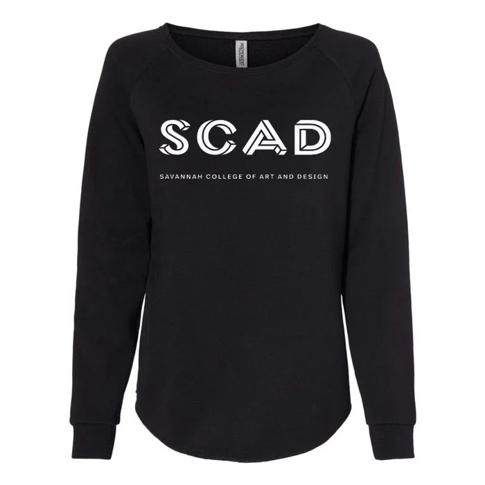 Scad 3d M.C. Escher Style College Womens California Wash Sweatshirt