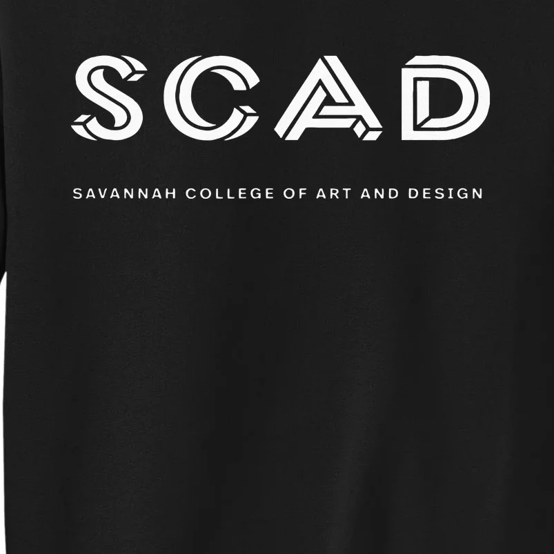 SCAD 3D M C Escher Style College Tall Sweatshirt