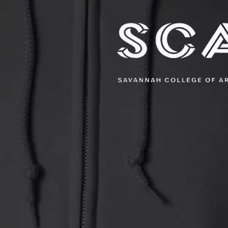 SCAD 3D M C Escher Style College Full Zip Hoodie