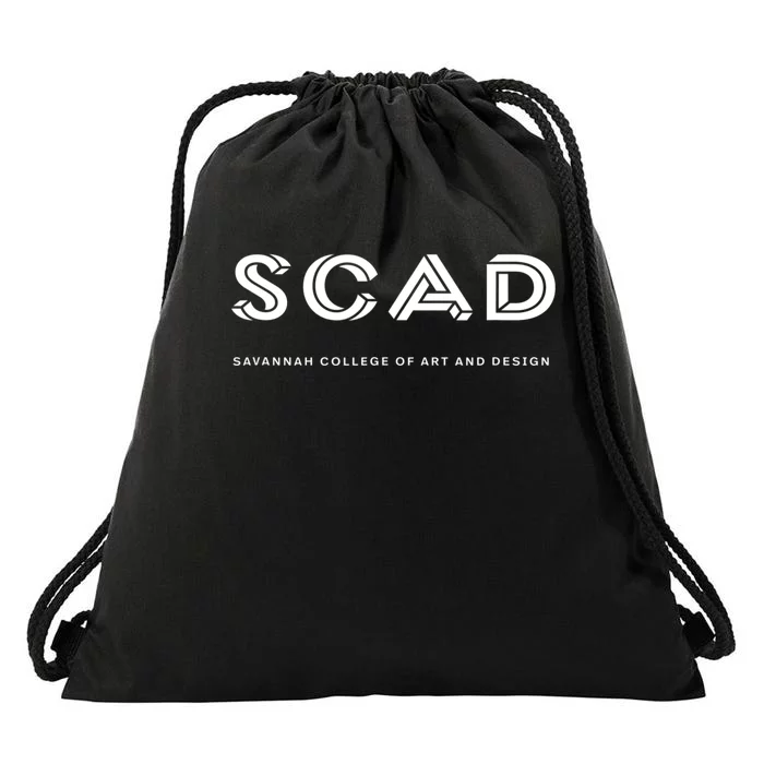 SCAD 3D M.C. Escher Style College Drawstring Bag