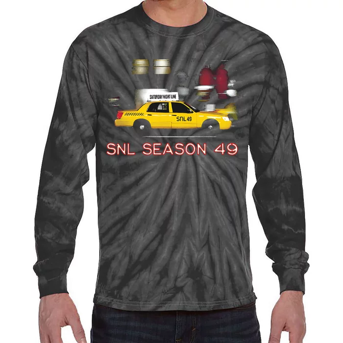 Snl 49 Jacob Elordi Renee Rapp Tie-Dye Long Sleeve Shirt