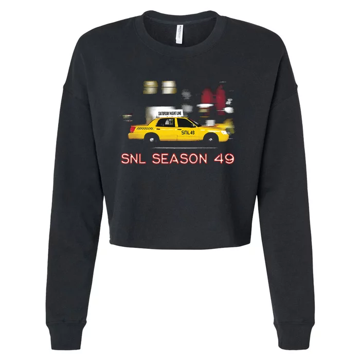 Snl 49 Jacob Elordi Renee Rapp Cropped Pullover Crew