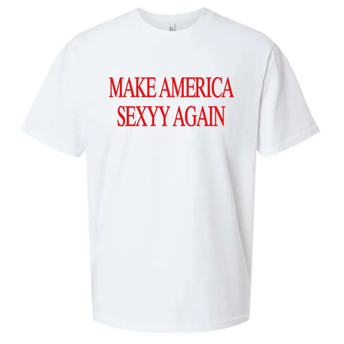 Sexyy 4 President Make America Sexyy Again Spaghetti Sueded Cloud Jersey T-Shirt