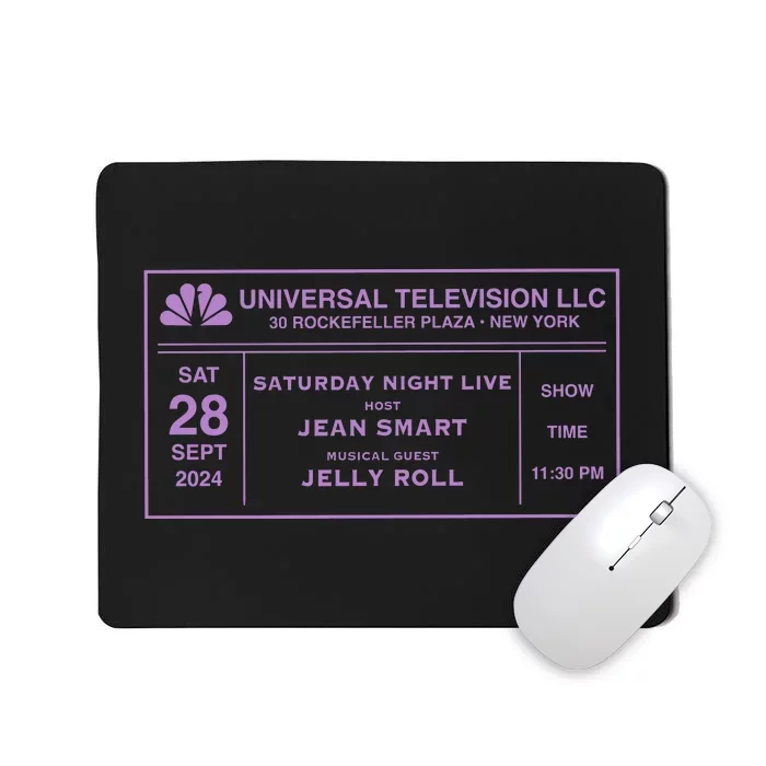 Snl 50 Saturday Night Live Host Jean Smart Musical Guest Mousepad