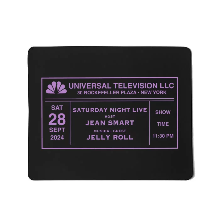 Snl 50 Saturday Night Live Host Jean Smart Musical Guest Mousepad